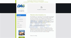 Desktop Screenshot of daoconsultants.com